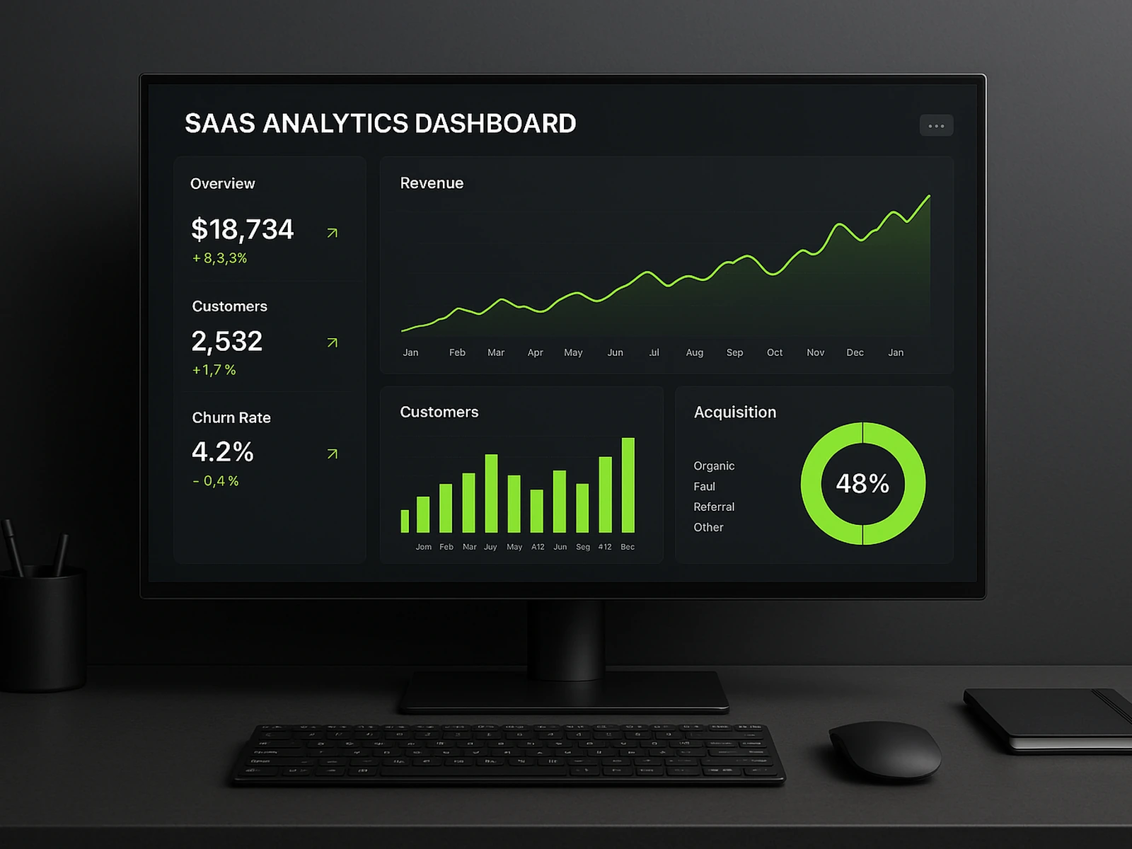 Pulsetrack — SaaS Analytics